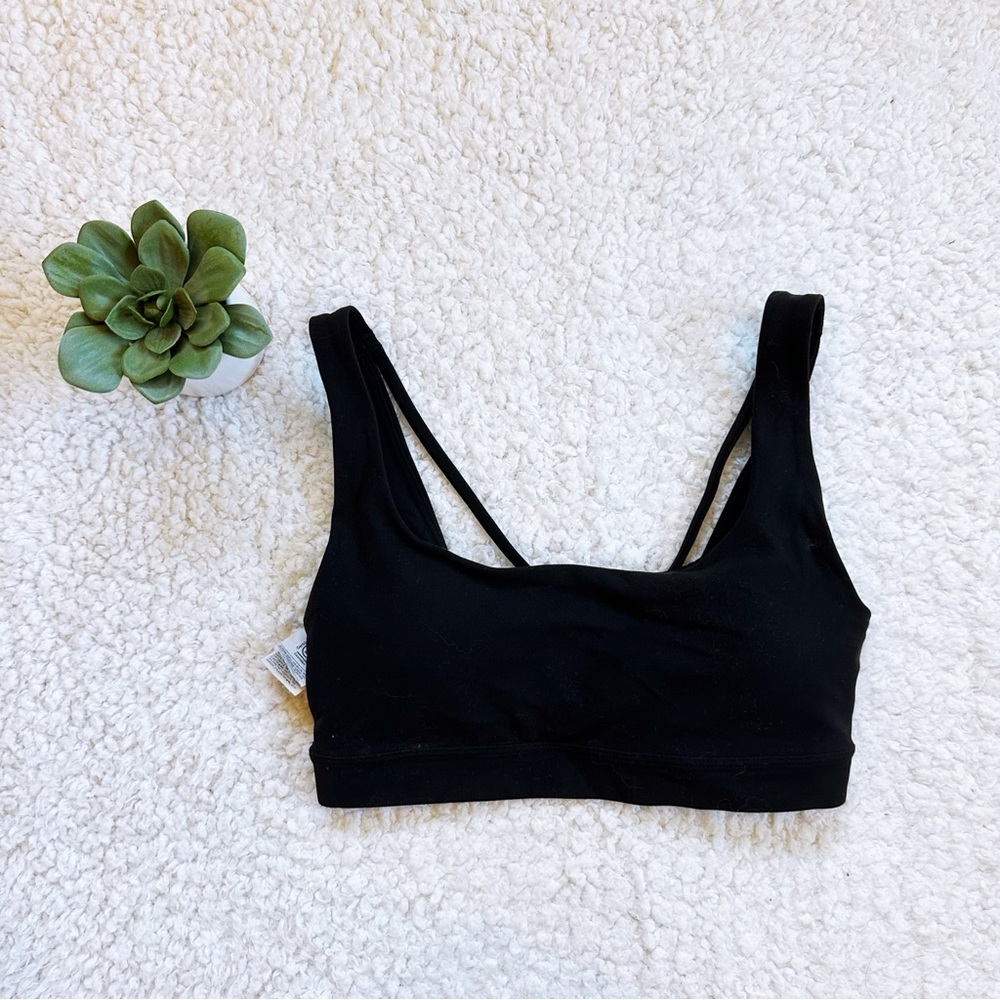 Black Athleta sports bra